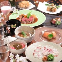美味in家しげ 【京懐石コース】お造りや和牛サーロインステーキなど全9品