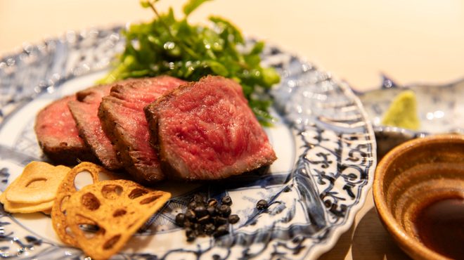 肉懐石 凜然 StayGift特別凜然コース グラスシャンパン付き