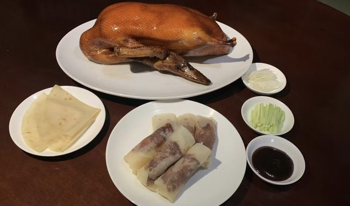 茗圃 【特撰ランチ 水仙】前菜盛合せ、北京ダック、本日の點心、お勧めの一品など全7品